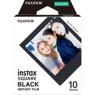 

Fuji Once Imaging Photo Paper instax SQUARE Square Photo Paper Black Edge