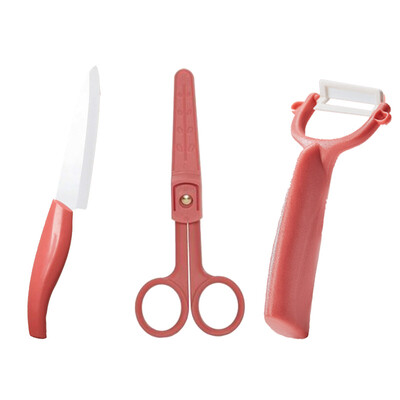 

Good Baby childrens tableware sets of ceramic fruit&vegetables scissors