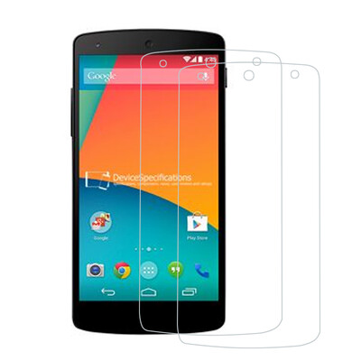 

GiGiboom 2pieces 9H HD закаленное стекло протектор экрана для LG Google Nexus 5