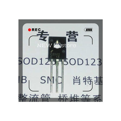 

Free Shipping 20PCS 2SC3502 C3502 Encapsulation/Package:TO-126 PNP/NPN Epitaxial Planar Silicon Transistors