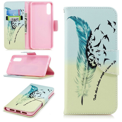 

BEFOSPEY Painting PU LeatherSoft TPU Card Slot Stand Wallet Case For Huawei P2058"