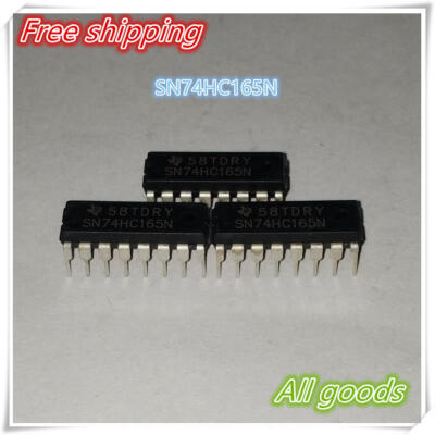 

100PCS SN74HC165N DIP-16 SN74HC165 74HC165N 74HC165 channels bag mp3 poc dc-dc diy hakko t12 boost watch Logic ICs