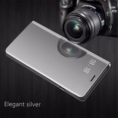 

Samsung Galaxy S6S6 EdgeS6 Edge Plus Luxury Slim Mirror Flip Shell Stand Leather Smart Clear View Window Cover Phone Case