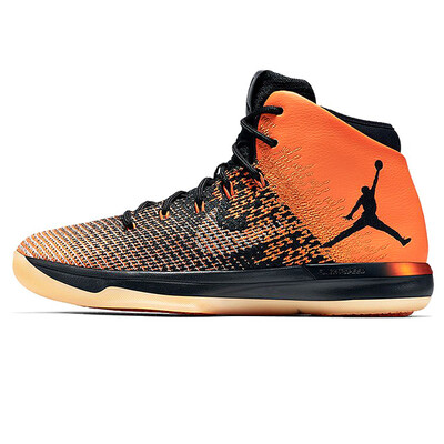 

Nike Air Jordan XXXI aj31 Джо 31 Для Мужчин's Баскетбольные кеды Спортивная обувь, Черный и белый сломанной Висконсин спортивная