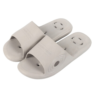 

Yuhuaze bathroom slippers do not accumulate water&strong strong Japanese sandals&slippers couples light soft bottom home non-slip word drag gray 40-41 yards