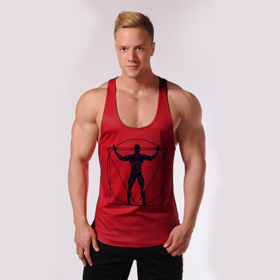 

Muscle Dr brothers fitness mens new fast-drying tight sports fashion trend sleeveless stretch hurdle vest