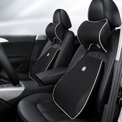 

Che Liyou car headrest neck pillow pillow car neck pillow pillow memory cotton pillow car pillow car interior supplies car neck pillow seat cervical pillow black