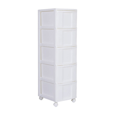 

Alice IRIS five-layer chest of drawers storage cabinet storage cabinet S305 white