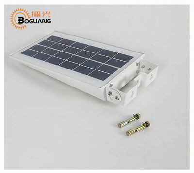 

BOGUANG Waterproof LED Solar panel 20w Solar light wall lamp Durable Strong illumination Aluminum bracket for garden patio balcony