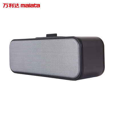 

Malata Audio Bluetooth Speaker Card Subwoofer Mobile Desktop Creative Clock Mini Sound S60 Black