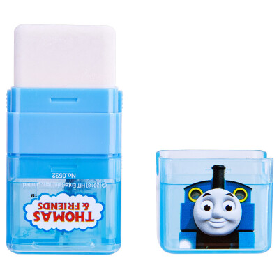 

Deli Deli Thomas series pencil sharpener eraser combination student pencil pen holder 0532