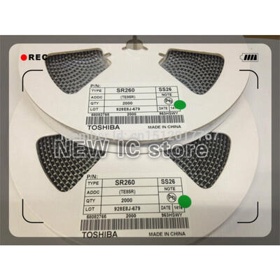 

Free shipping 500pcsLot SS26 SR260 2A60V A-type SMD Schottky Barrier Rectifier Diode 100 NEW Free Shipping