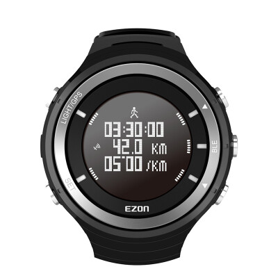 

EZON T033 Умные часы Мужские спортивные Бегущие часы Bluetooth GPS Трек-шагомер Монитор сердечного ритма Высотомер Барометр