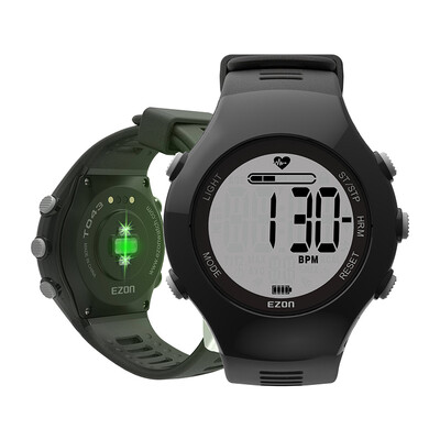 

EZON Heart Rate Monitor часы Шагомер Калорийный счетчик Цифровые спортивные часы Powered by PHILIPS Wearable Sensing
