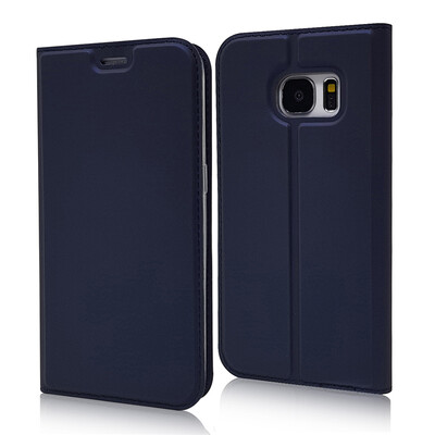 

Роскошный чехол Кошелек для Samsung Galaxy S7 Высокое качество Кожа PU Обложка Обложка Kickstand Anti-shock Полная защита