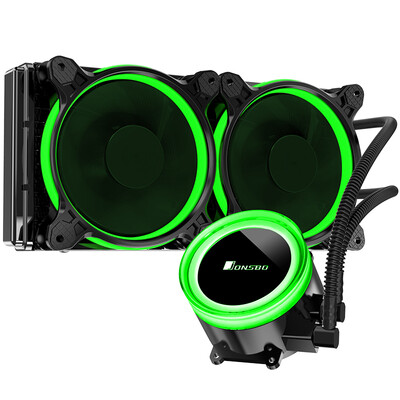 

JONSBO TW2-120 601RGB version Integrated CPU water cooling radiator RGB lighting synchronization support AURA 12CM fan temperature control multi-platform