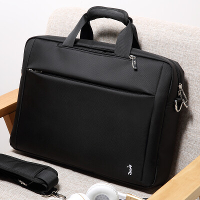 

Golf GOLF Mens Business Casual Briefcase Waterproof Nylon Backpack Big Capacity Backpack Multifunction Computer Bag Mens Tote