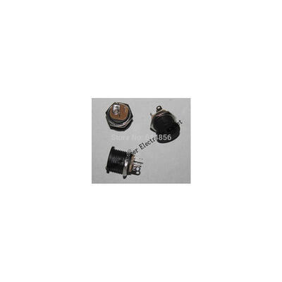 

20PCS DC-022 55-21 Round hole screw nut DC power socket outlet jack good quality&ROHS