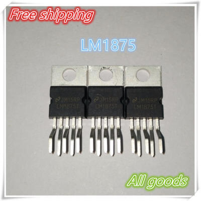 

Free shipping 10pcs LM1875T LM1875 1875 AUDIO POWER AMPLIFIER 20W TO-220-5 poc watch channels bag diy kit boost Computer