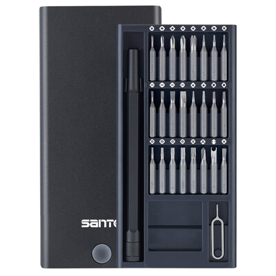 

SANTO Screwdriver Set Precision Screwdriver Intensive Screwdriver Set 26PC Applicable Mobile Phone Notebook Camera Watch Repair 1147
