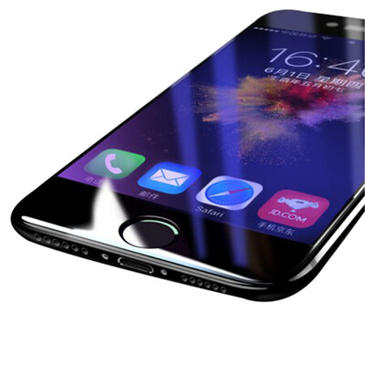 

【3D Rewan - Anti Blue Light】 Langke Apple 6s plus / 6plus закаленная пленка iphone6s plus / 6plus закаленная пленка полноэкранное покрытие 3D горячая пленка для гибки высокой четкости взрывозащищенный мобильный телефон защитная пленка (белый)