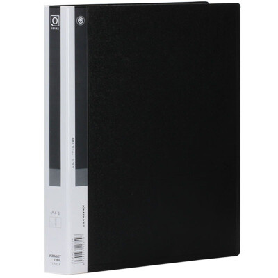 

Kimley TC532A A4 Big hole O type file folder + pocket black