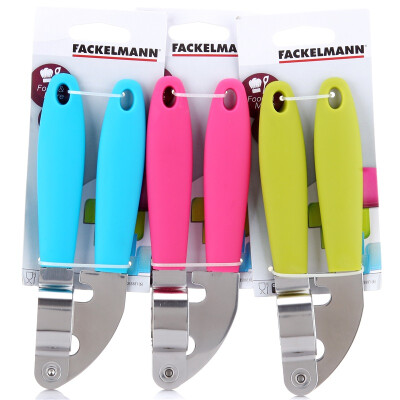 

Fackelmann (Fackelmann) color handle stainless steel pressed garlic pressed garlic 5035881