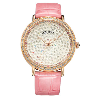 

Women's Watch Glaring Quartz Watch With A Steel Watchband