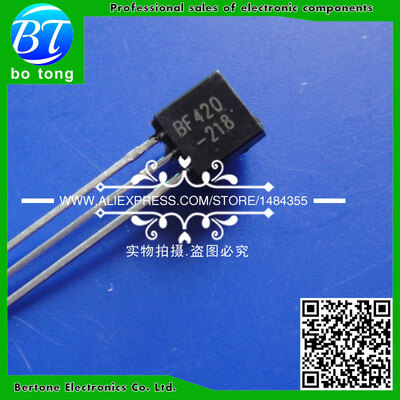 

1000PCSLot transistor BF420 F420 TO-92 NPN 300V500MA