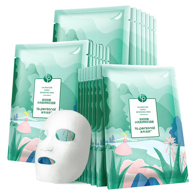 

Merino Hyaluronic Acid Moisturizing Fresh Muscle Mask 22 pieces Hydrating Mask Hydrating Mask