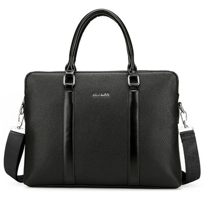 

Fashion Mens Leather Business Bag Briefcase Messenger Shoulder Bag Tote Bag B-fdk8921