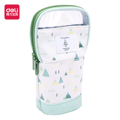 

Deli 66791 Multifunctional Pencil Case green