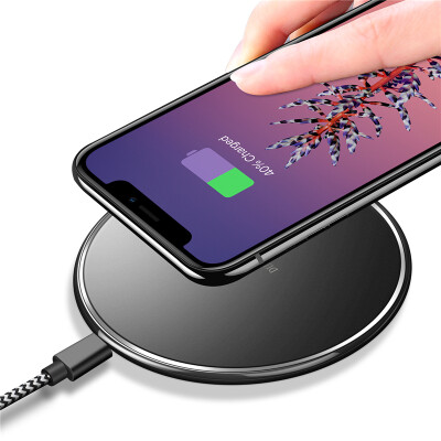 

GANGXUN®Wireless Charger for iPhone 8X 8 Plus 10W Qi Fast Charging Pad for Samsung Galaxy S8S7 S8