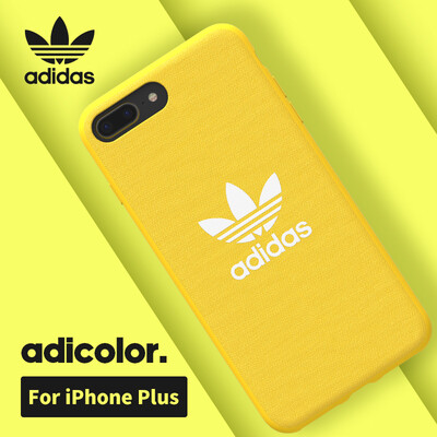 

Adidas iPhone X Mobile Shell New Bright Youth Apple X Men Silicone All-inclusive Simple Non-slip Fall Protection Cover Black