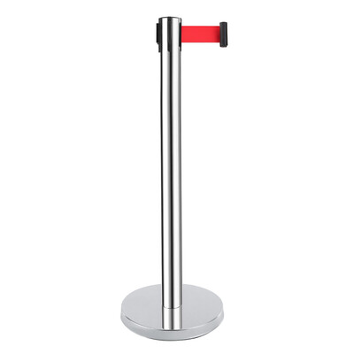 

Tencent CT one meter line railing warning line isolation telescopic belt thick stainless steel railings bank fence hotel hotel airport fence railing titanium 3 meter line