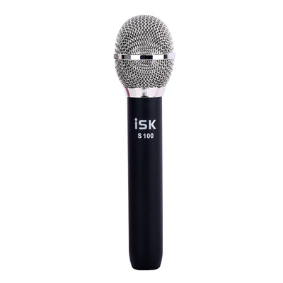 

iSK S100 портативный конденсатор микрофон мобильный компьютер звук мультфильм микрофон караоке запись жить конденсатор микрофон мощность запись микрофон черный