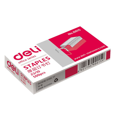 

Effective deli 0013 thick staples 2313 5 boxed