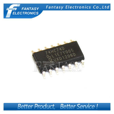 

10PCS 74HC74D SOP14 74HC74 SOP SN74HC74DR SN74HC74 SMD new and original IC free shipping
