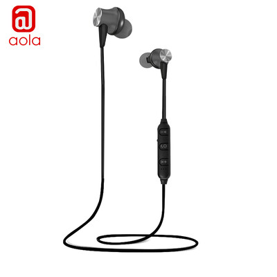 

Australian wave aola Bluetooth headset sports wireless Bluetooth headset collar neck wear Apple Huawei millet phone Bluetooth compatible running business fashion version XS version white