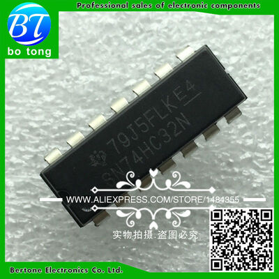 

10pcs free shipping 74HC32N 74HC32 SN74HC32N SN74HC32 DIP-14