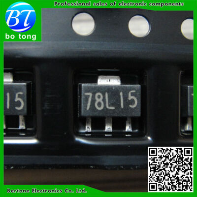 

100PCS SMD regulator 78L15 SOT89 three terminal regulator 15V