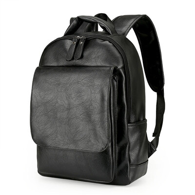 

Retro Brown Mens Leather Backpack Backpack Briefcase Backpack Notebook Bag B-fdkA18