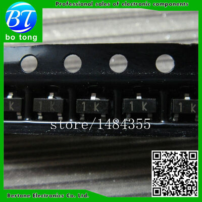 

1000PCS BC848BLT1G BC848B BC848BLT1 NPN 100MA 30V SOT23 BC848 MARKING : 1K