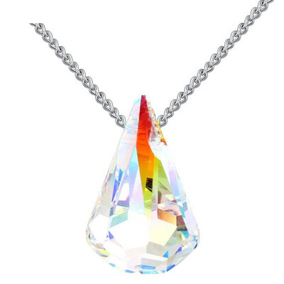 

Высокое качество Water Drop Shaped ожерелье из австрийского кристалла от Swa Elements Collier для женщин подарок на день матери 25489