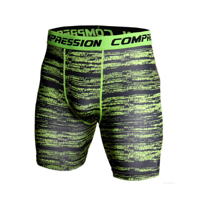 

3D Camo Compression Shorts Men 2018 Short Pants MMA High Elastic Skinny Leggings Bodybuilding Tights Men Fitness Sweat shorts