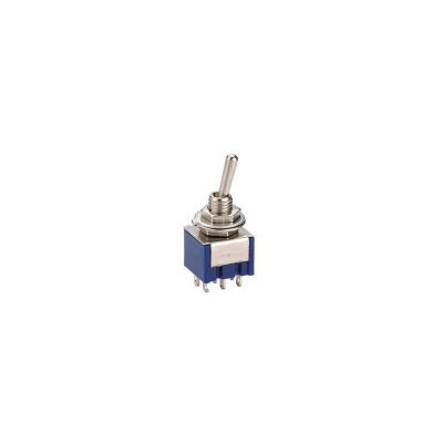 

100pcs 6-Pin DPDT ON-ON Toggle Switch 6A 125VAC