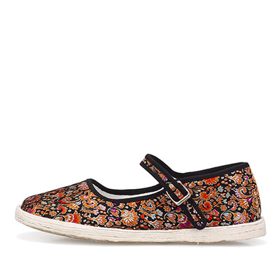

Neiliansheng women brocade cloth shoes handmade cloth shoes 8629A
