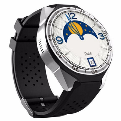 

SmartWatch 1GB / 16GB Android 5.1 Wristwatch Heart Rate Monitor Сенсорный экран Поддержка GPS Wifi SIM Bluetooth 4.0 Smart Watch iOS