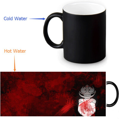 

Jeff The Killer Morphing Mug Color Change Tea Cup Magic Milk Coffee Mug