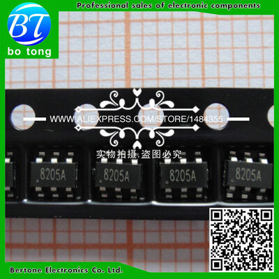 

100PCS DW01 8205A combination SOP23-6 battery protection chip each 50pcs